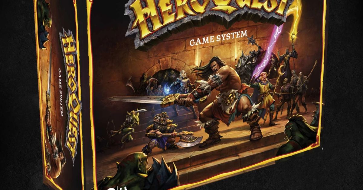 Comprar HeroQuest 2022 Español, reedición Hero Quest original OFICIAL