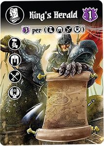 Villages of Valeria: King's Herald Promo Card