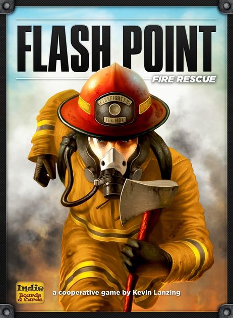 Flash Point Fire Rescue 2nd Edition Firefighter Cooperative Board Game Indie 