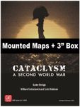 Board Game Accessory: Cataclysm: A Second World War – Mounted Maps and 3" Box