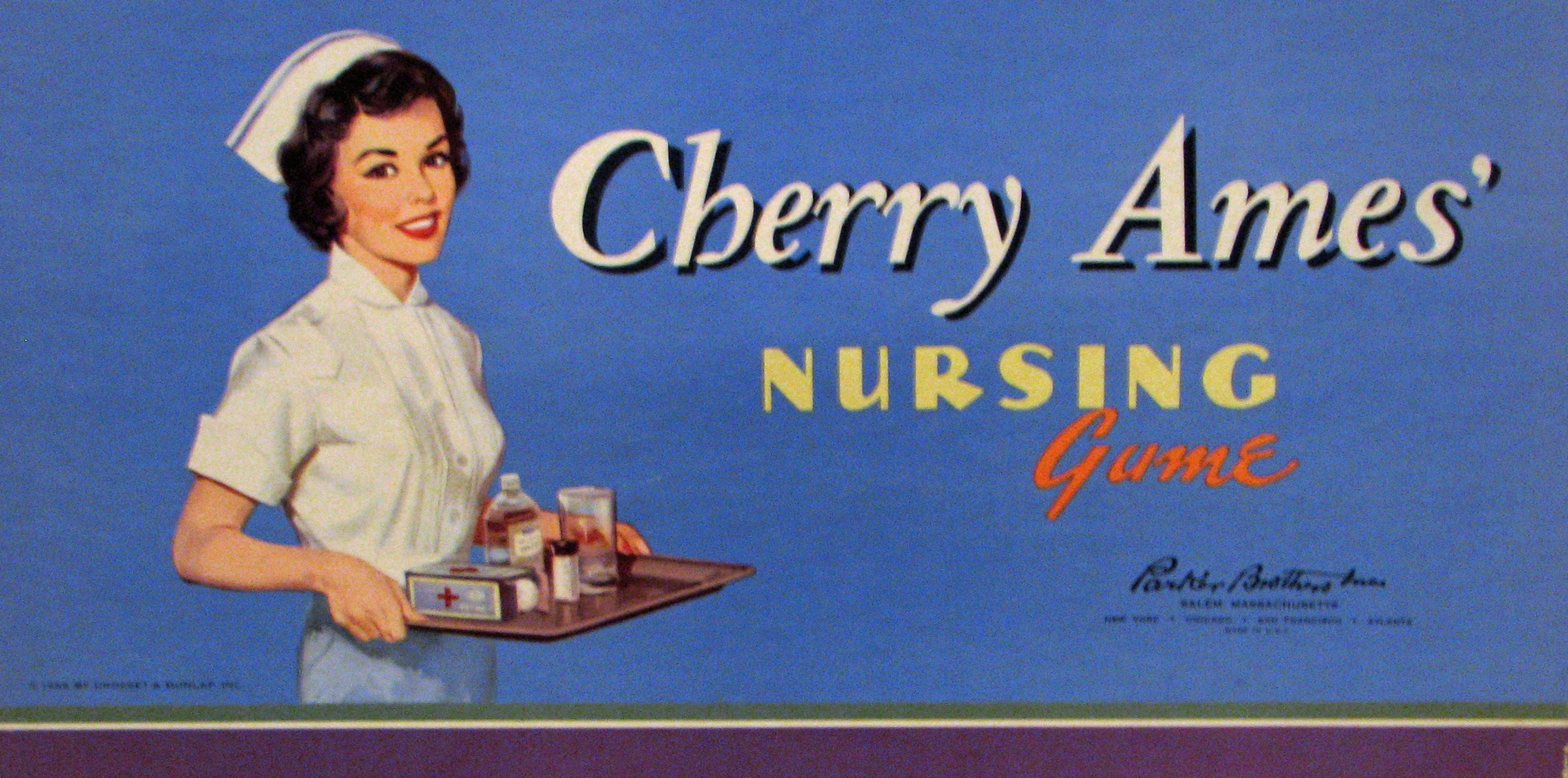 Cherry Ames' Nursing Game doboz