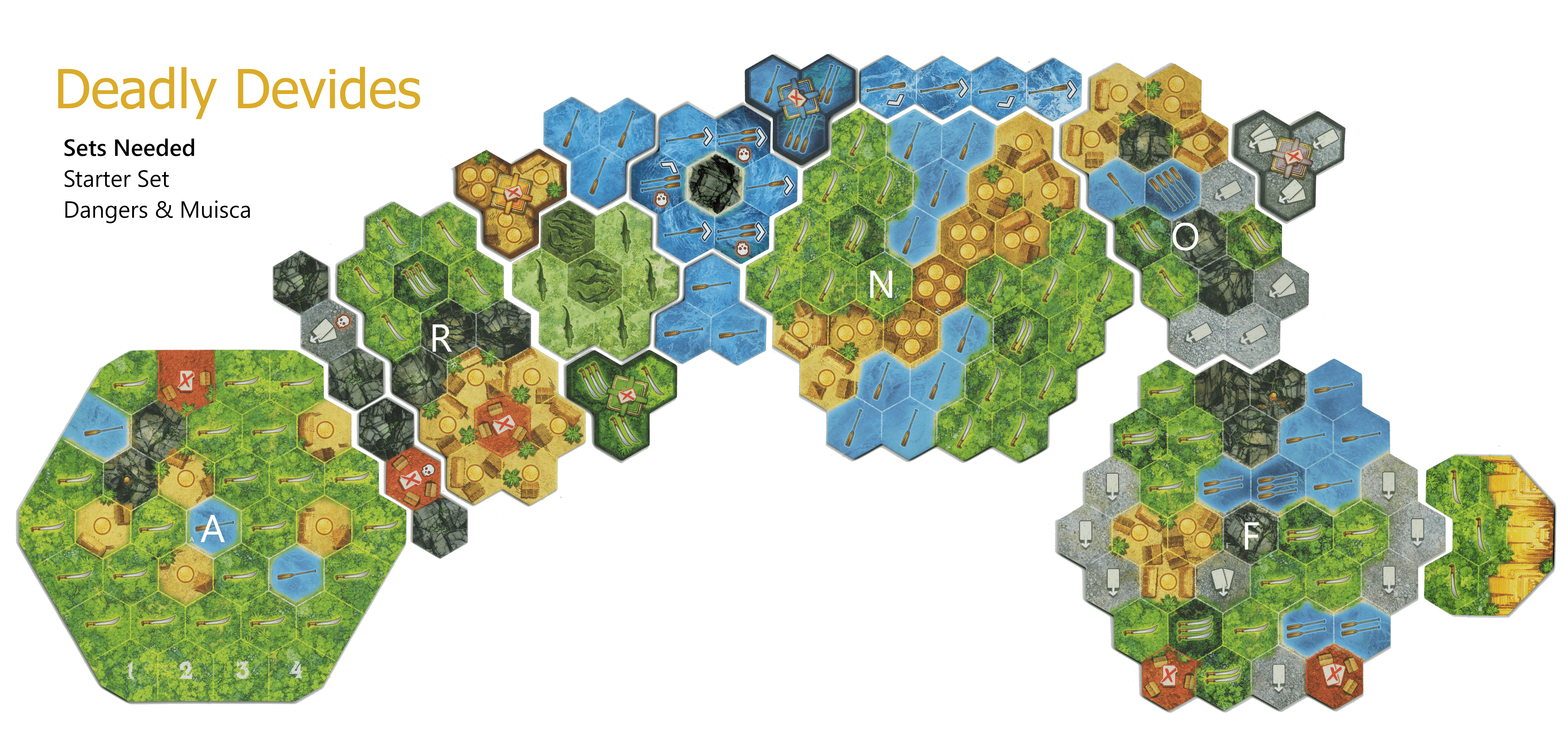 Expansion Maps | The Quest for El Dorado