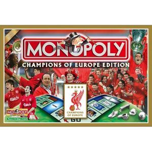 Monopoly: Liverpool Football Club Champions Of Europe