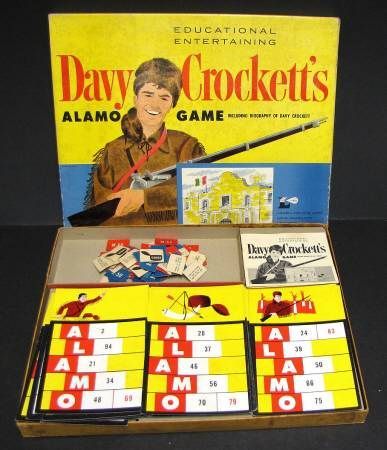 Davy Crockett's Alamo Game box art