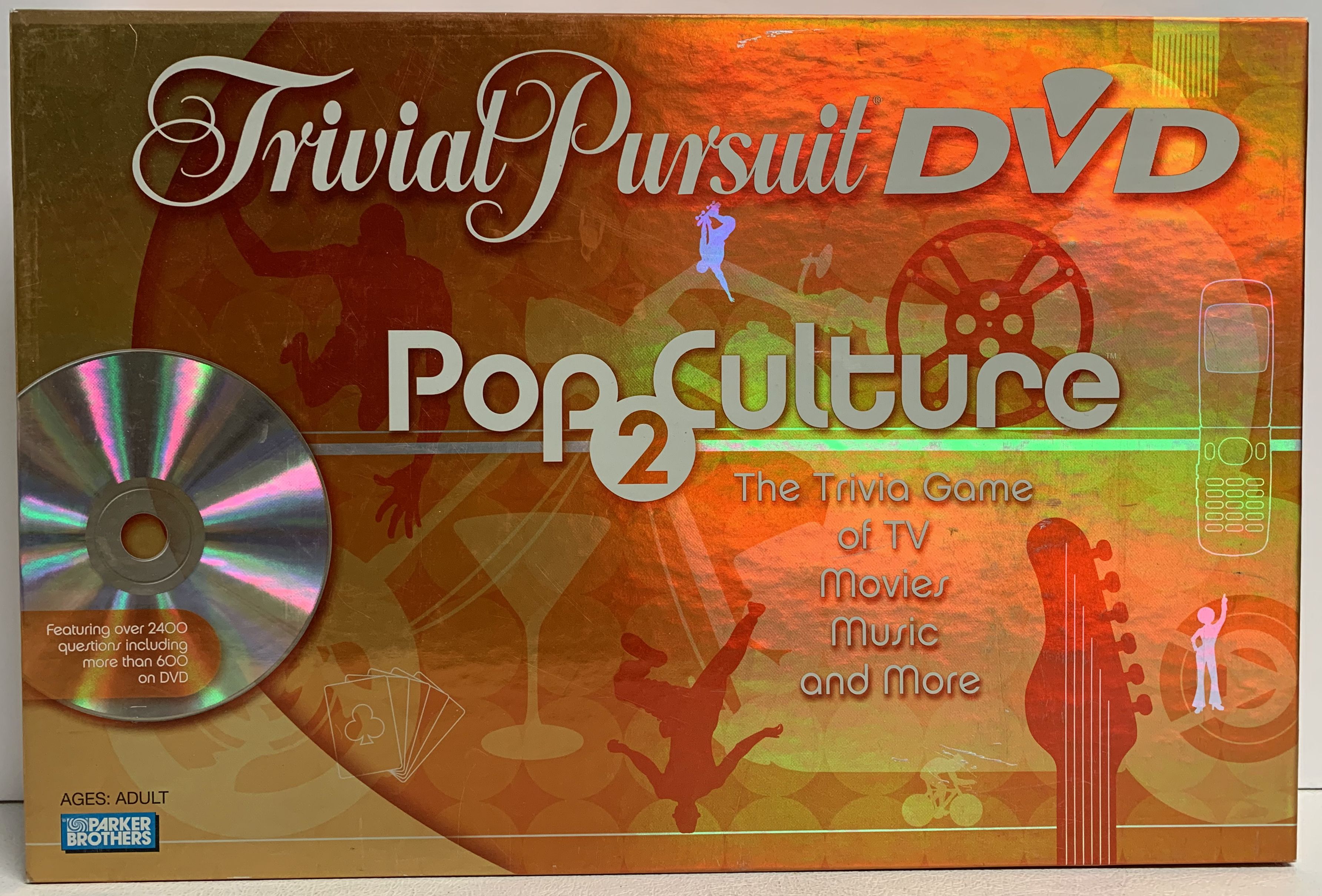 Boîte du jeu Trivial Pursuit: DVD – Pop Culture 2