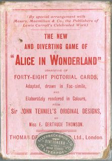 Alice in Wonderland Card Game