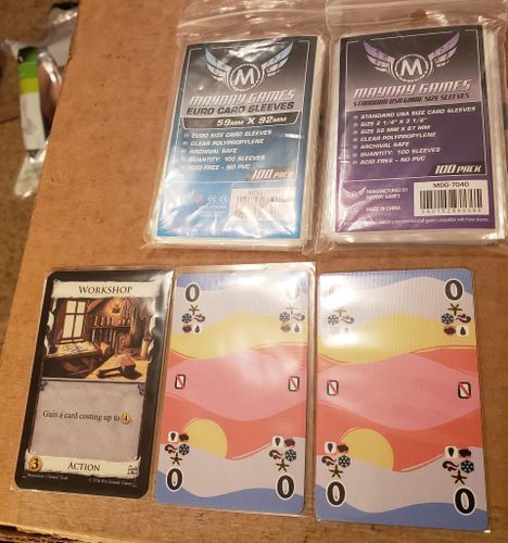 card sleeve sizes for games Amazon.com: MayDay Games Premium Card Sleeves – 50 Count, Clear 90 Micron  Thickness, Medium MTG Size (63.5 x 88 mm), Compatible with Magic: The  Gathering & More – SKU: MDG-7077 : Toys & Games