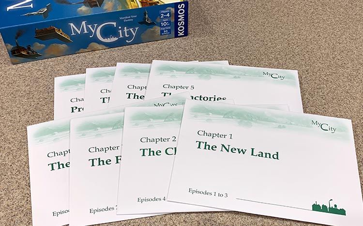 The Chapter packets.