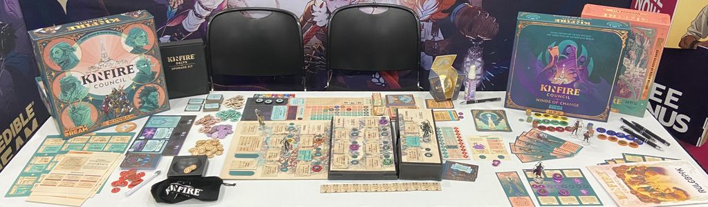 Kinfire Council, Incredible Dream Studios, 2025 — GAMA Expo 2025에 전시