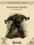 RPG Item: Echelon Reference Series: Summoner Spells I (PRD)