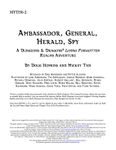 RPG Item: MYTH6-2: Ambassador, General, Herald, Spy
