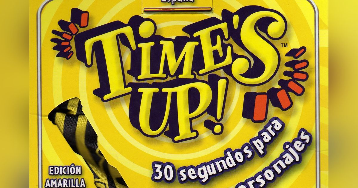 Time's Up Party Jaune - Buy your Board games in family & between