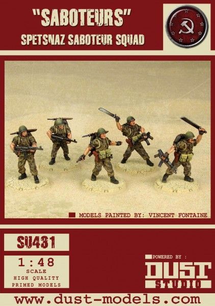 Dust Tactics: Spetsnaz Saboteur Squad – "Saboteurs"