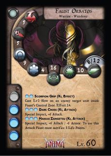 Anima Tactics: Faust Orbatos