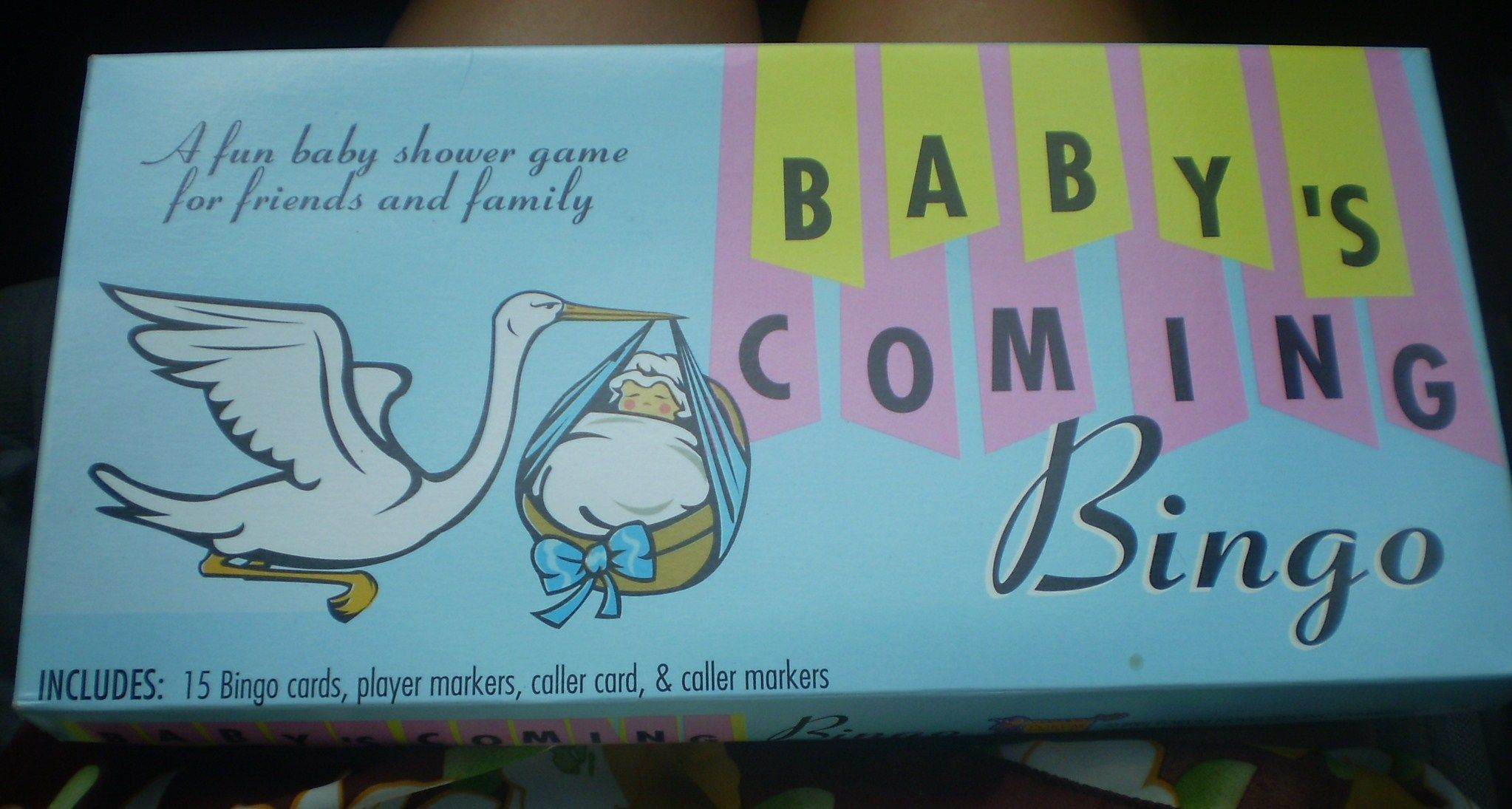 Baby's Coming Bingo box art