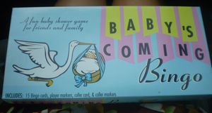Baby's Coming Bingo