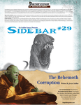 RPG Item: Sidebar #29: The Behemoth Corruption