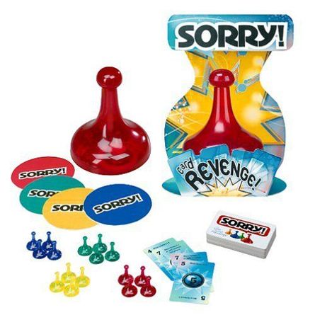 Sorry Card Revenge Board Game Boardgamegeek