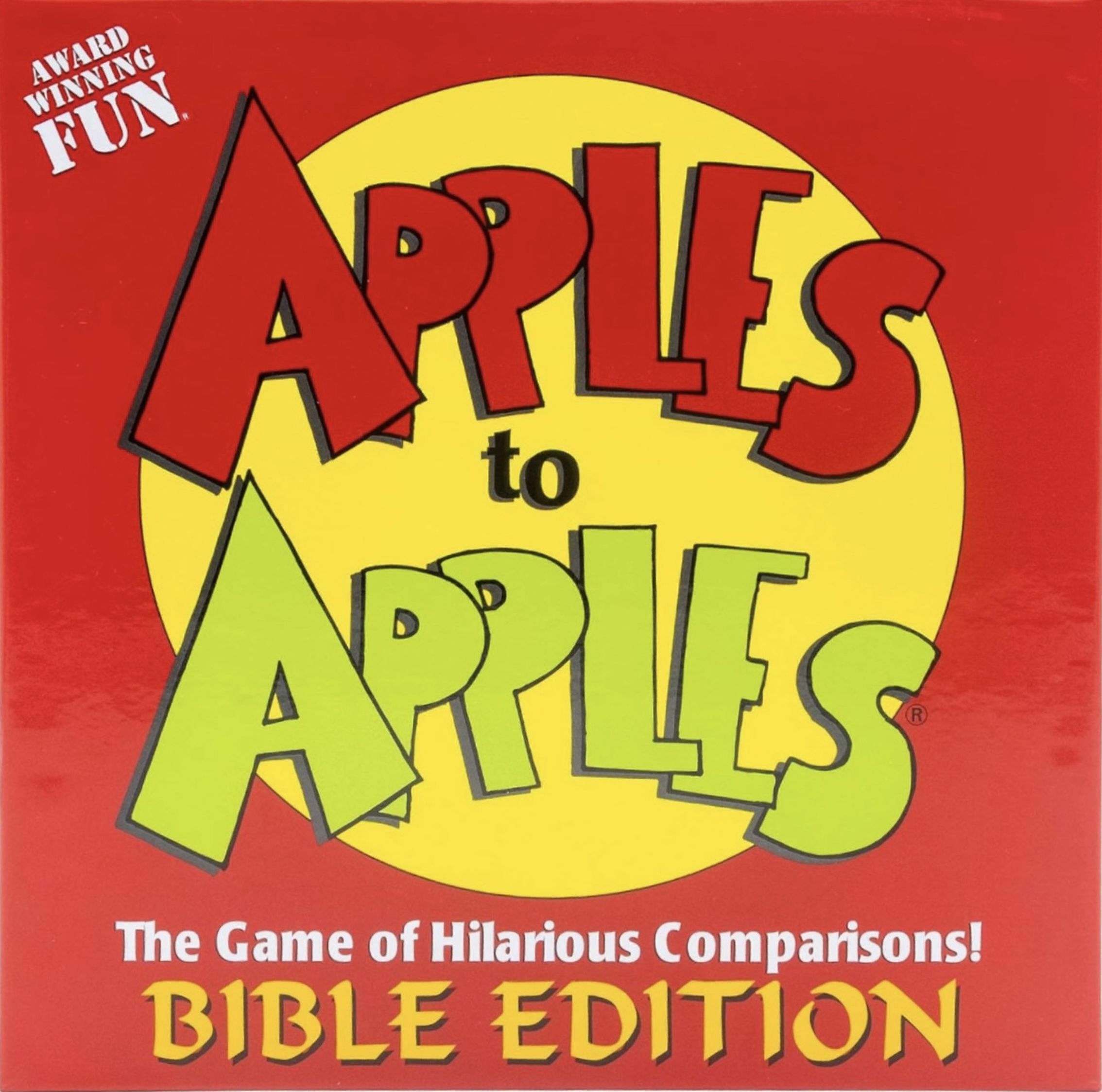 Apples to Apples: Bible Edition