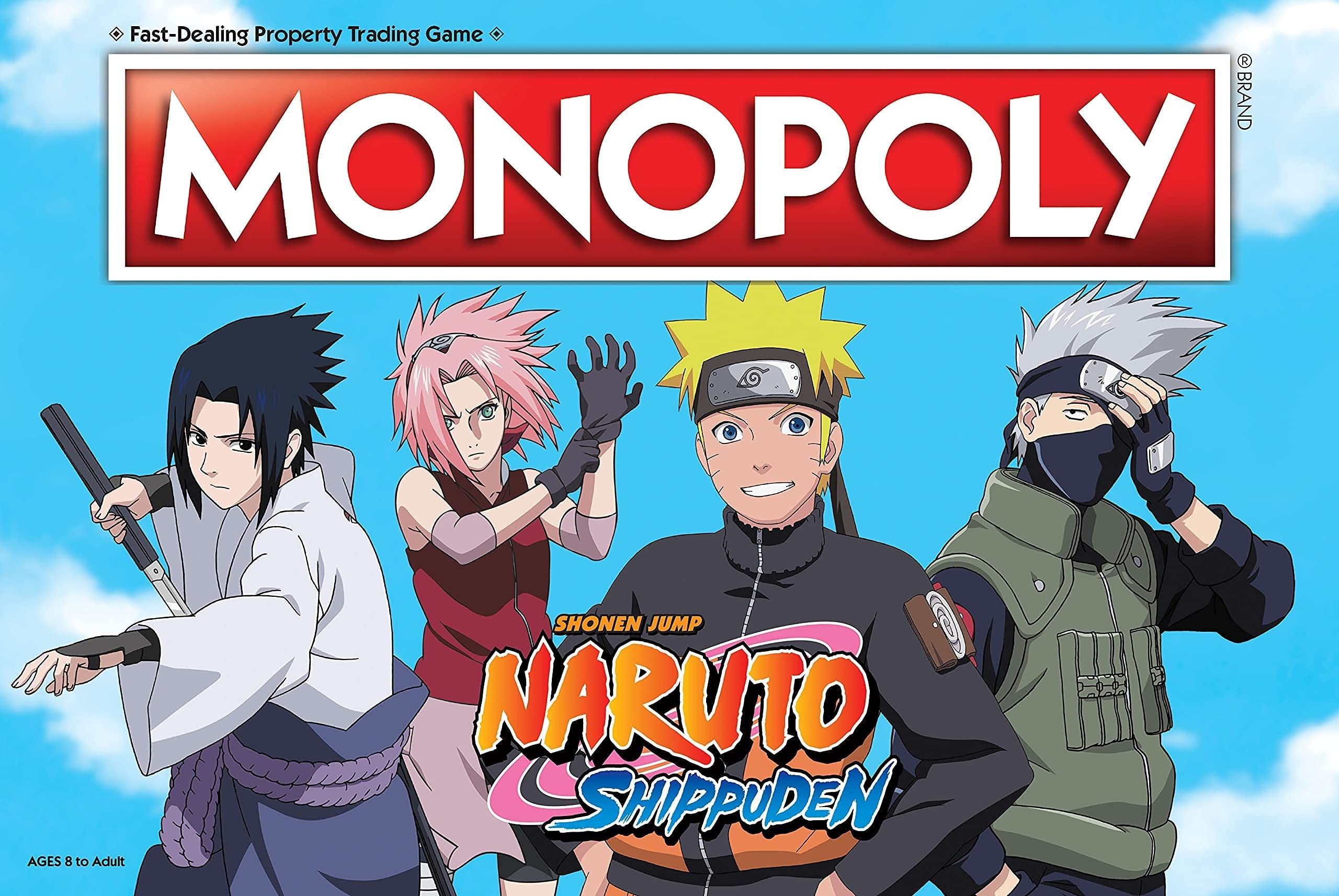 Monopoly: Naruto cover art