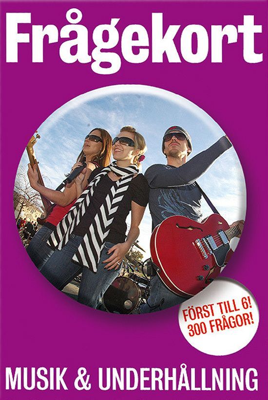 Frågekort: Musik och underhållning box art