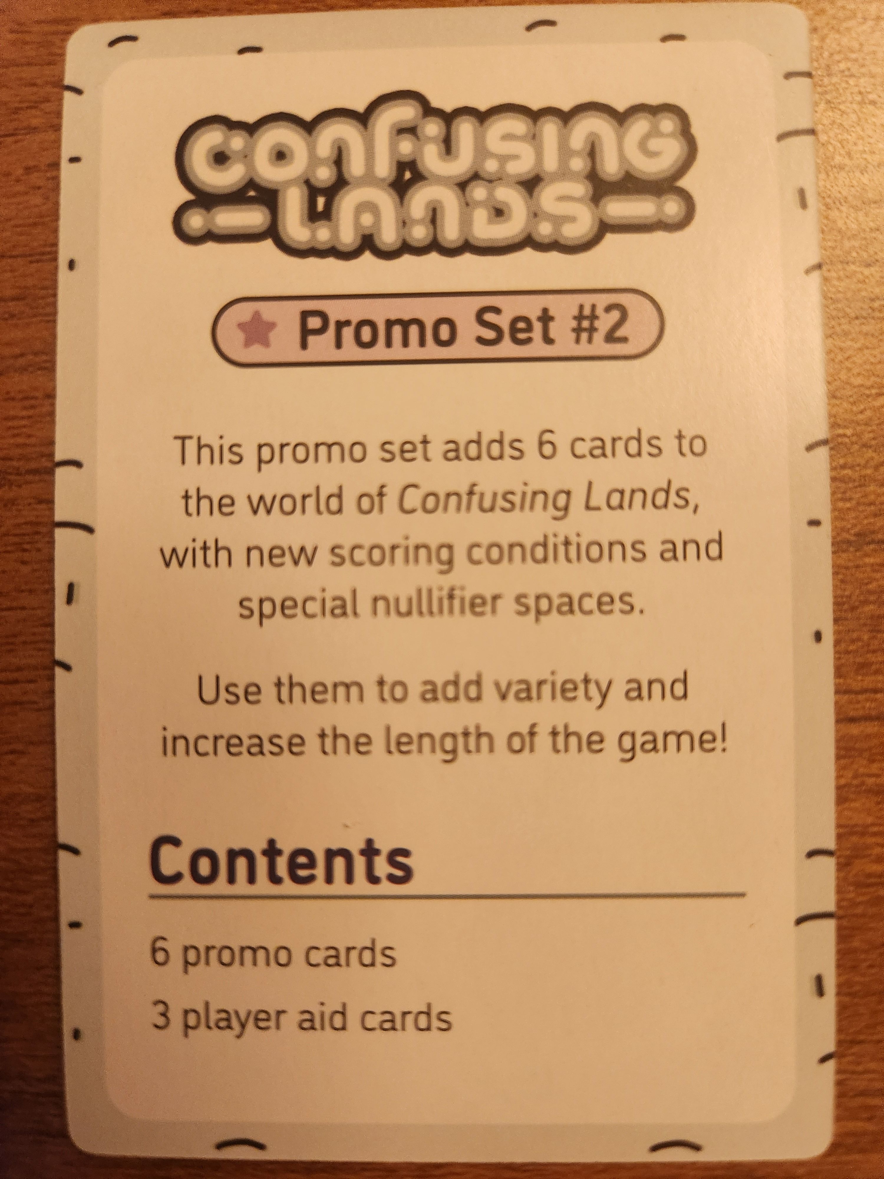Confusing Lands: Promo Set #2