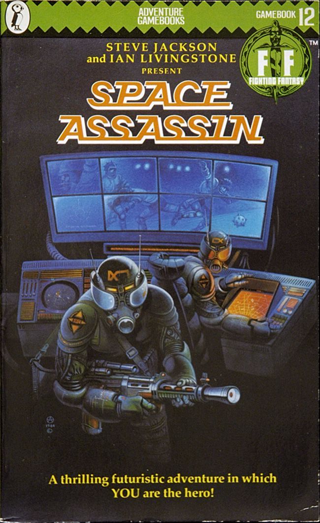 Space Assassin box art