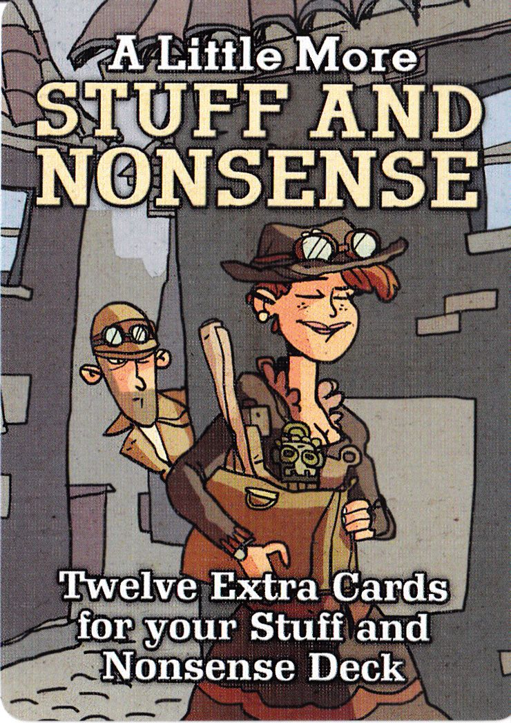 Stuff and Nonsense: A Little More Stuff and Nonsense