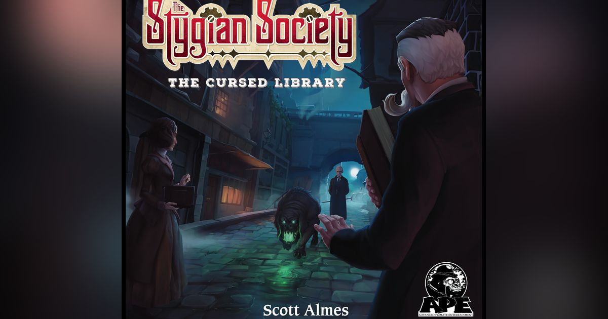 The Stygian Society: The Cursed Library | Board Game | BoardGameGeek