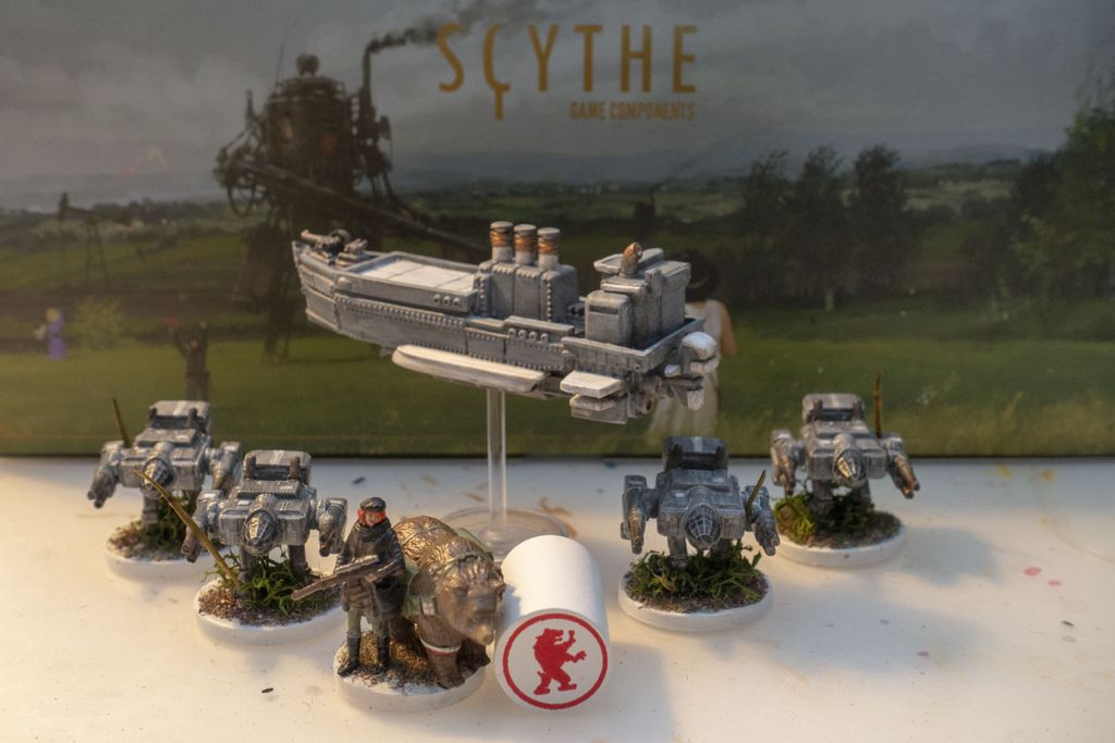 Scythe - Wind Gambit - WIP | Angie's painted miniatures