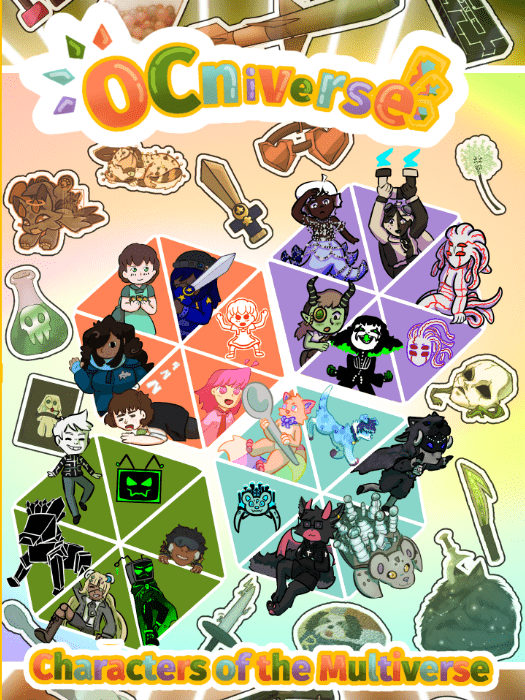 Cover art for OCniverse: Characters Of The Multiverse