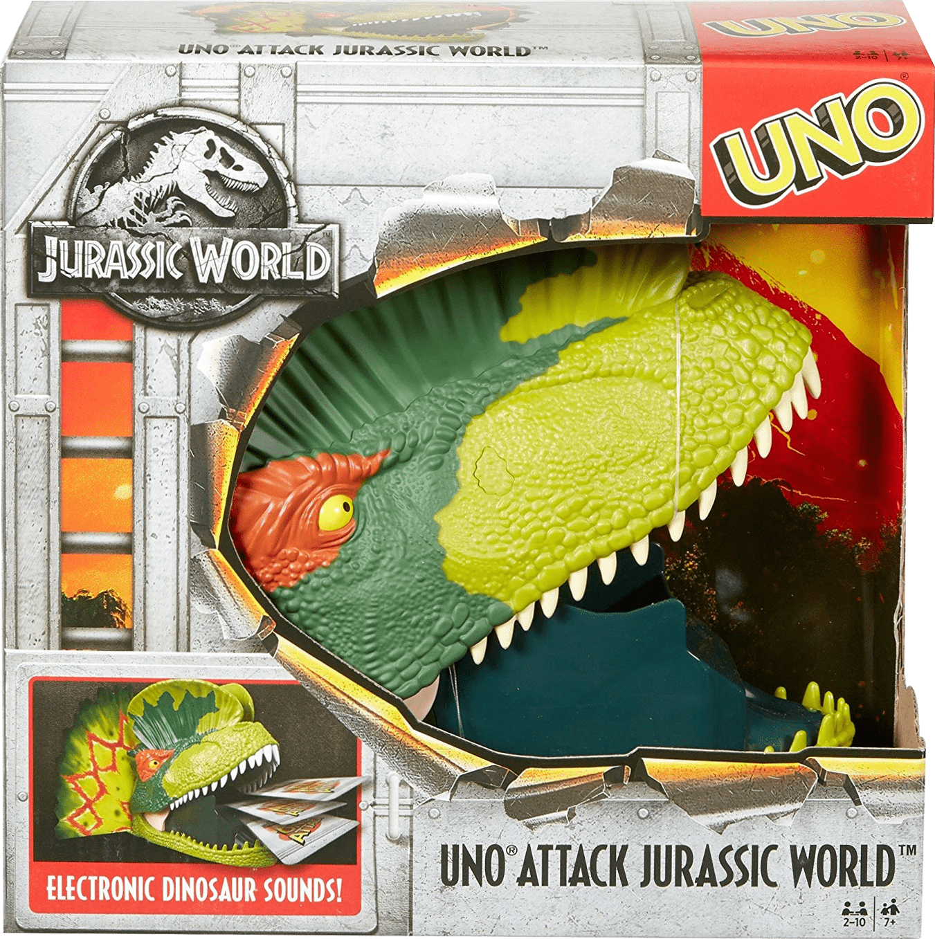 UNO Attack: Jurassic World box art
