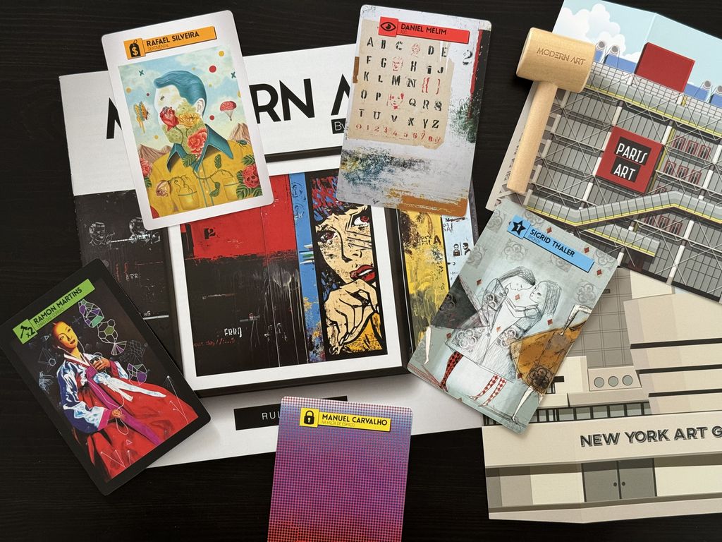 Modern art outlet board game