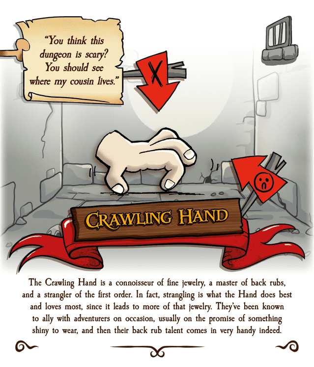 Munchkin Dungeon: Crawling Hand