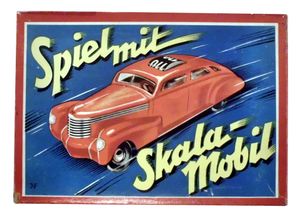 Helfer im Verkehr! Spiel mit Skala-Mobil