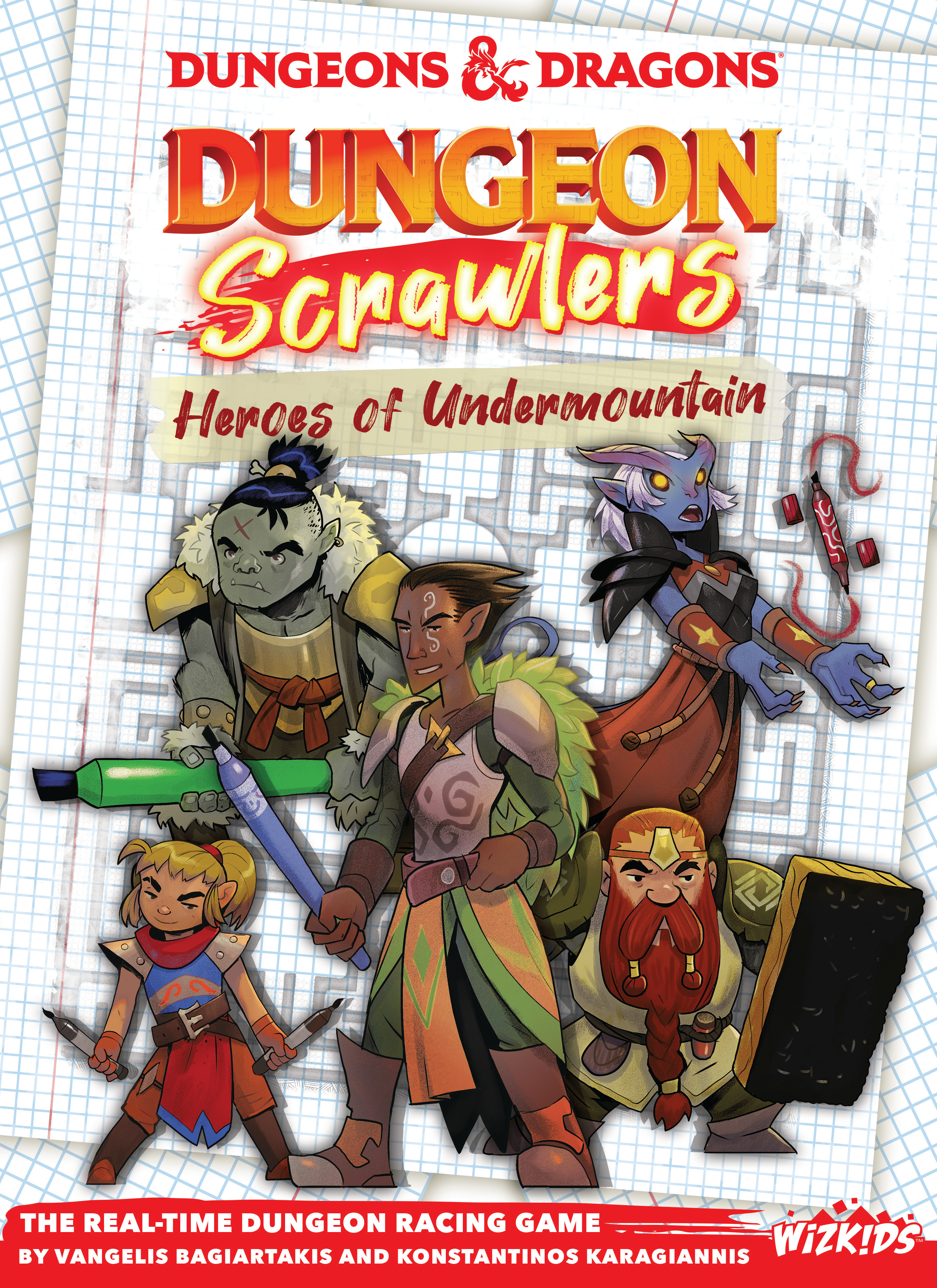 Dungeons & Dragons: Dungeon Scrawlers – Heroes of Undermountain doboz