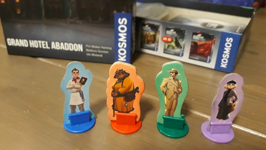 Player chatacters as standees