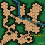 RPG Item: The Fantasy Trip Octopus Lair: Playmat