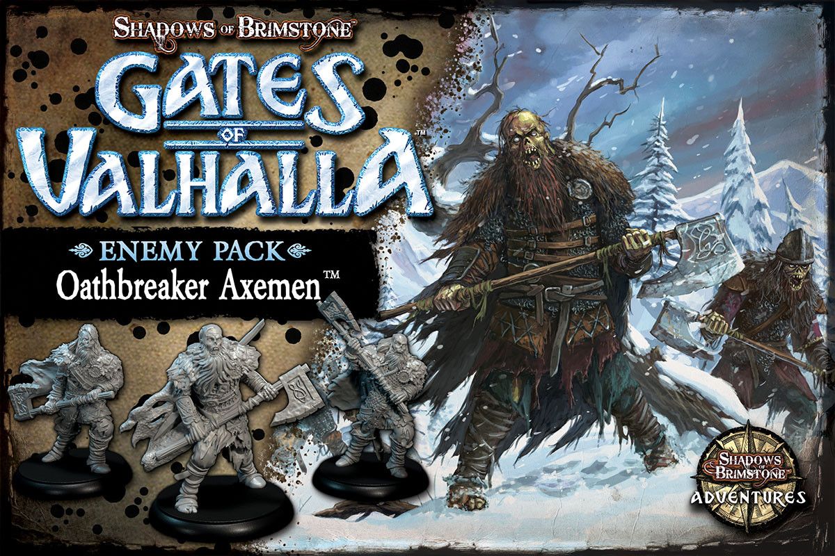 Shadows of Brimstone: Gates of Valhalla – Oathbreaker Axemen Enemy Pack