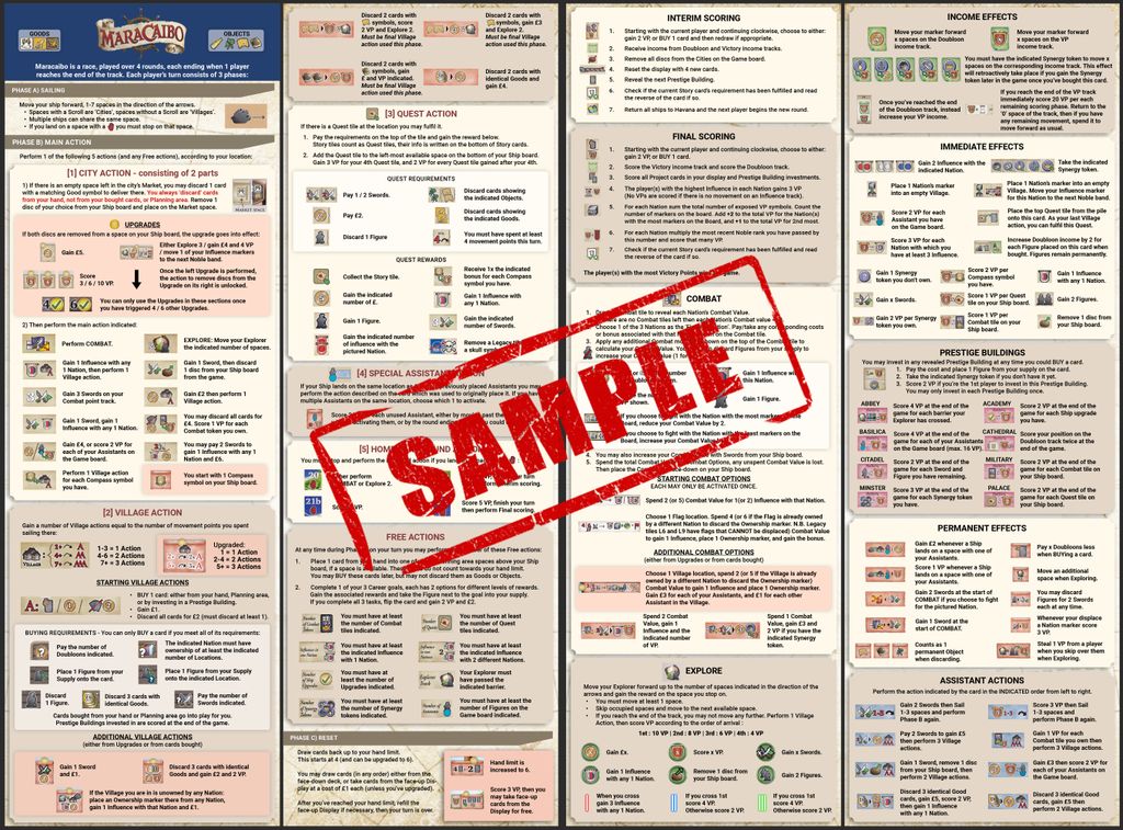 ACTION ANDY Maracaibo Complete Compact Rules UPDATED Maracaibo