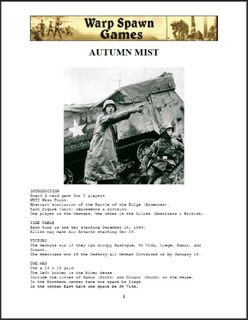 Autumn Mist
