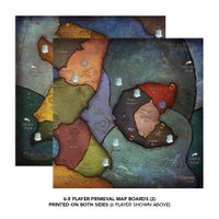 Cthulhu Wars: Six to Eight Player Primeval Earth Map