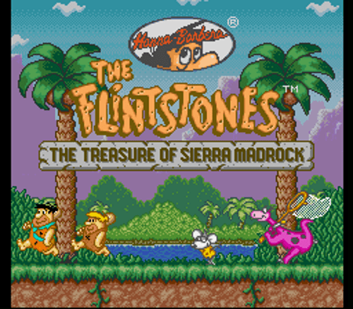 The Flintstones: The Treasure of Sierra Madrock box art