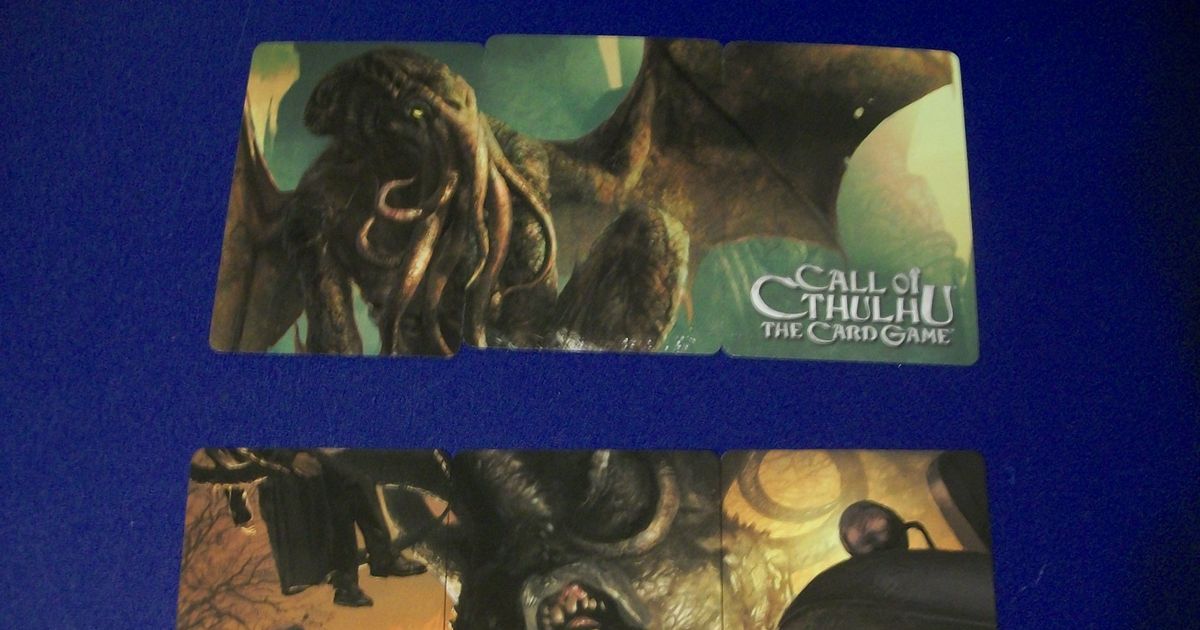 Call of Cthulhu: The Card Game – Domain Cards | Board Game Accessory ...