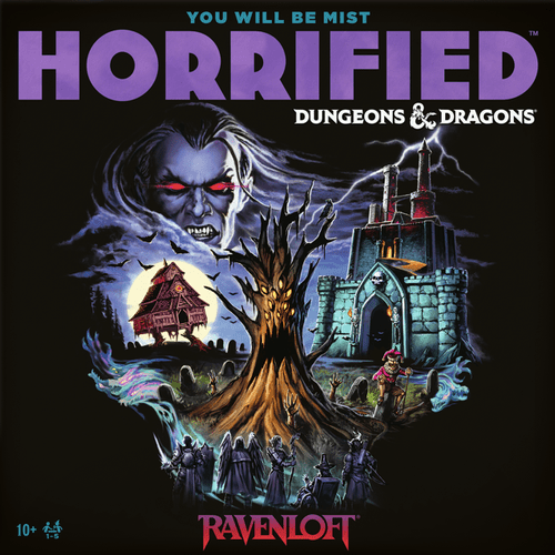 Caja del juego Horrified: Dungeons & Dragons – Ravenloft