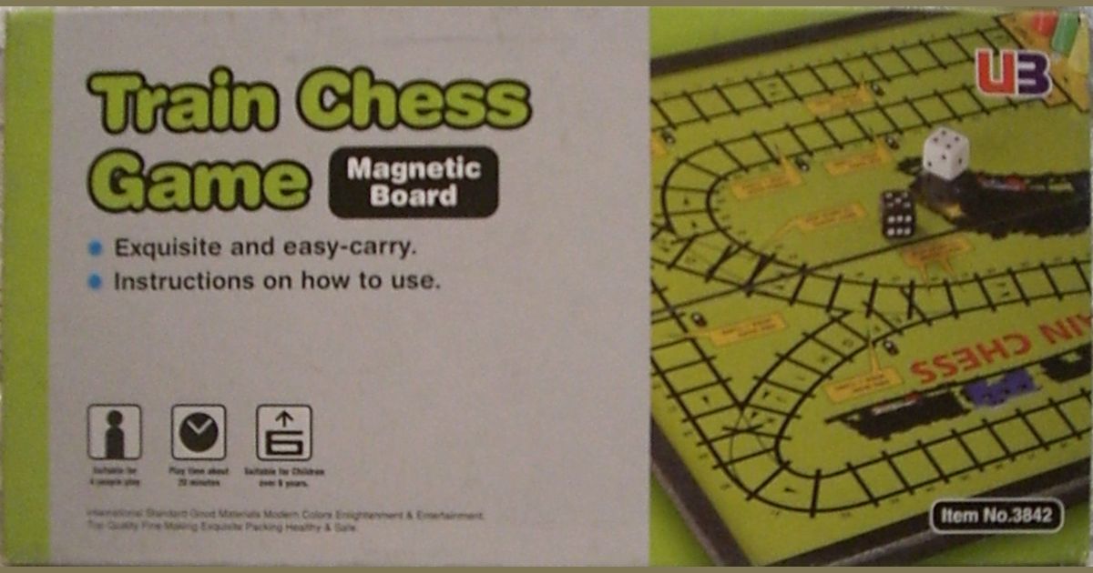Train Chess Board Game BoardGameGeek