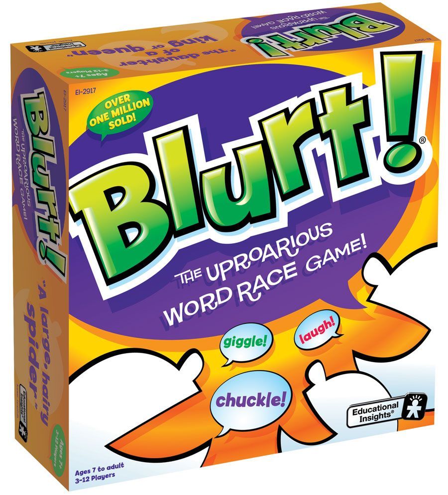 Blurt! The Uproarious Word Race Game