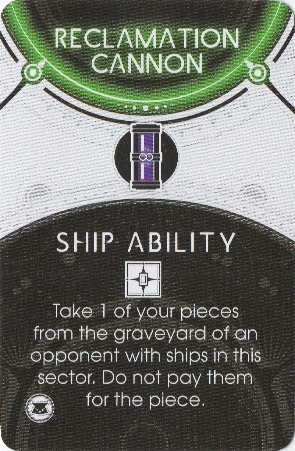 Last Light: Reclamation Cannon Promo Card