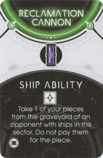 Last Light: Reclamation Cannon Promo Card