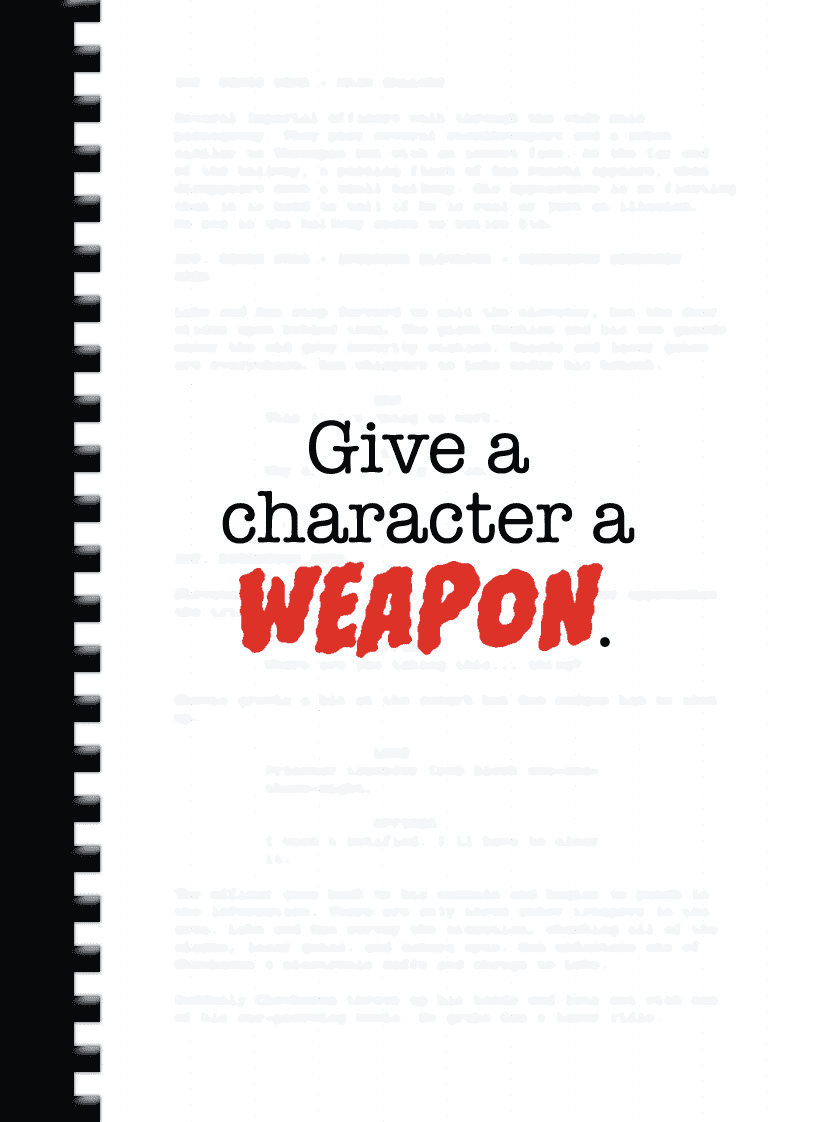 Movie Plotz: Cult Films – Give a character a WEAPON cover